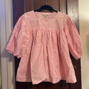 Sonderhaus Emmylou Blouse in soft pink, size M